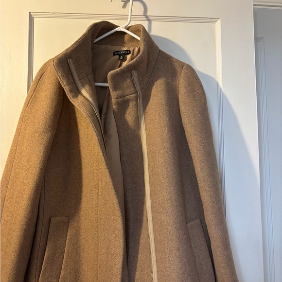 J. Crew Tan Women's Coat - Picture 3 of 11